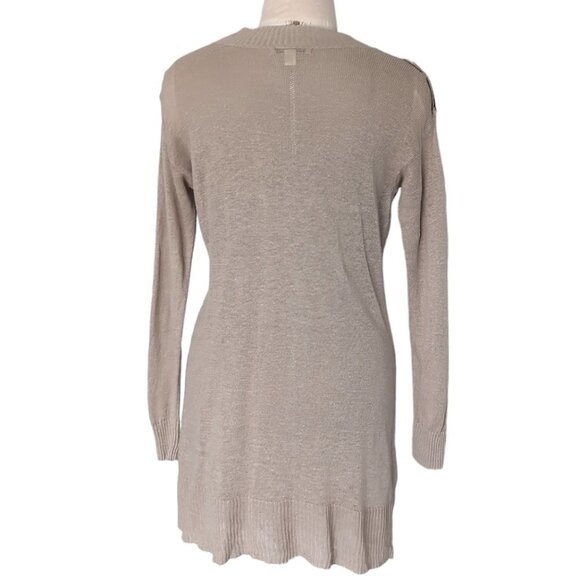 Banana Republic Linen Cardigan Long Sweater - Picture 3 of 4